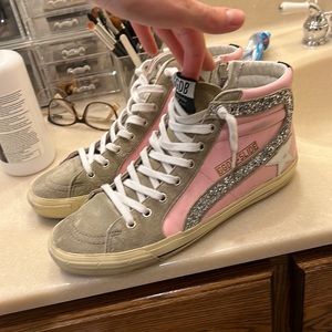 Golden Goose high top slide